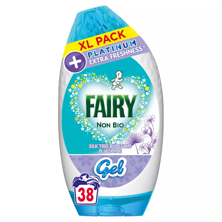 Fairy Non Bio Washing Gel Silk Tree Blossom & Jasmine 38 Washes