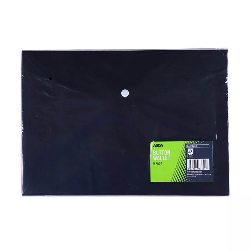 ASDA Button wallet