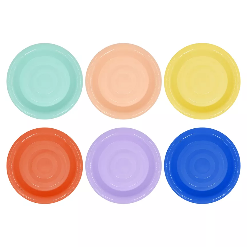 George Home Kids Plates 6 Pack 18.2cm