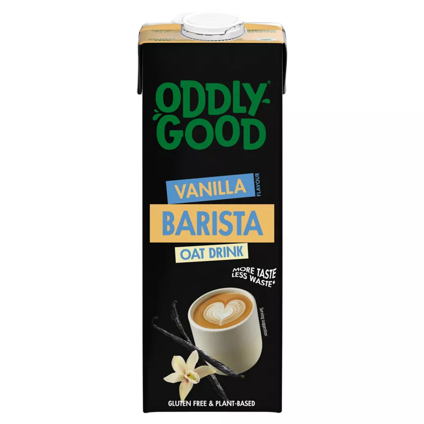 Oddlygood Barista Vanilla Flavour Oat Drink 1L