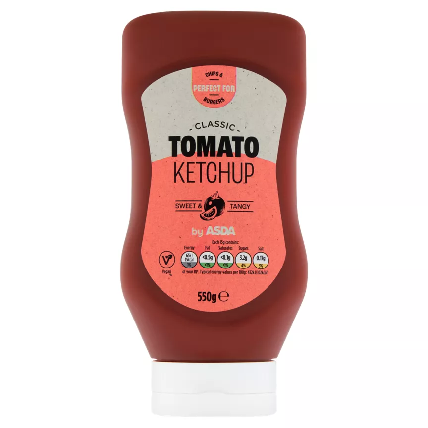 ASDA Classic Tomato Ketchup 550g