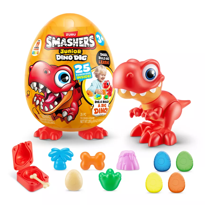 SMASHERS Junior Dino Dig Large Egg