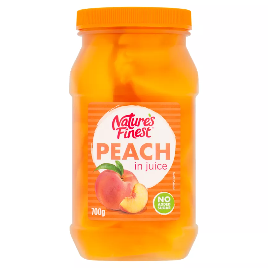 Nature's Finest Peach in Juice 700g