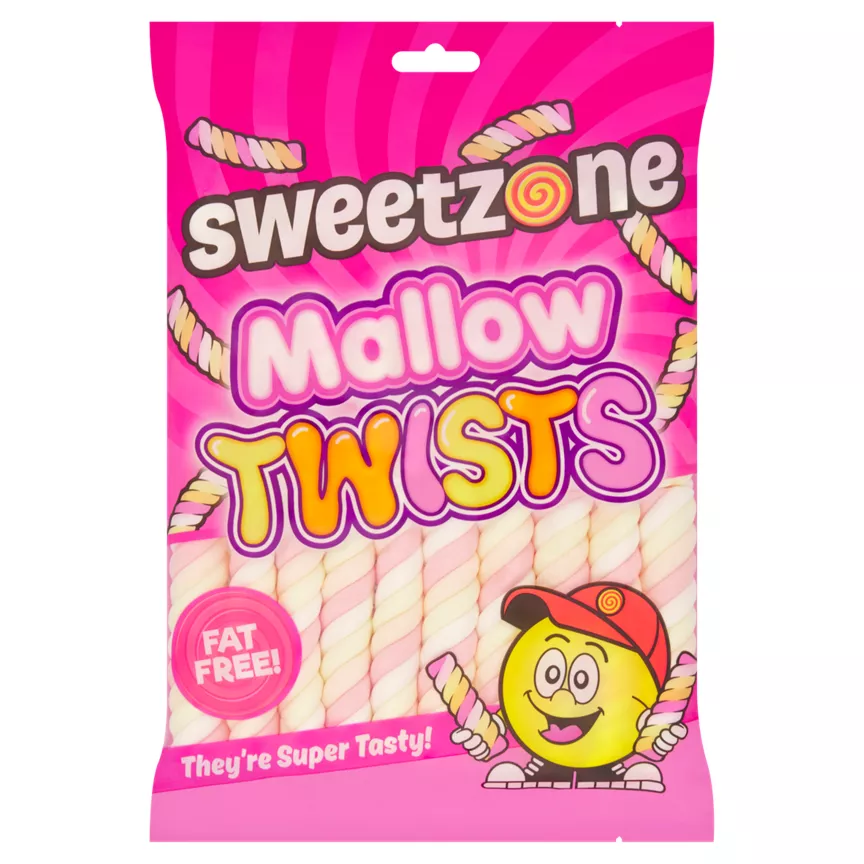 SweetZone Mallow Twists 160g