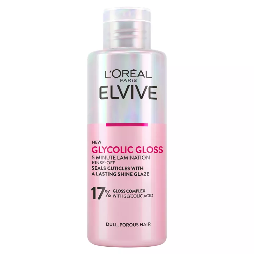 L'Oreal Elvive Glycolic Gloss 5 Minute Lamination Treatment for Dull Hair 200ml