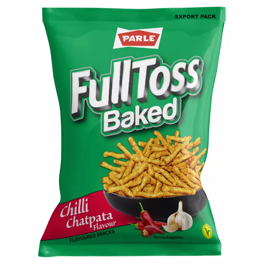 Parle FullToss Baked Chilli Chatpata Flavour Flavored Snacks 52g