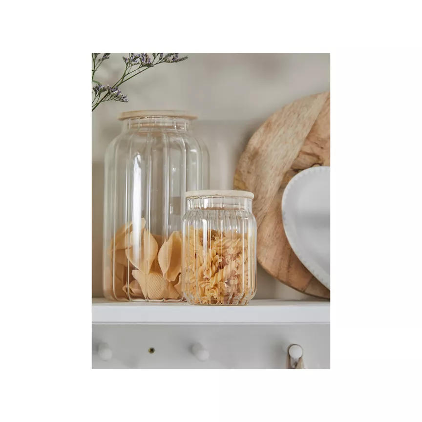 At Home with Stacey Solomon Clear Glass Canister Small