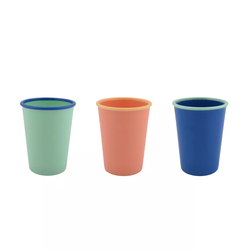 George Home Colour Block Kids Tumbler (Style May Vary) 9.1x9.1x11.7cm