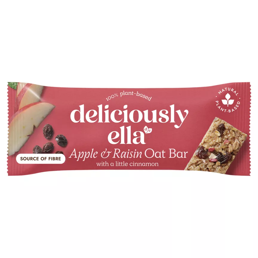 Deliciously Ella Apple & Raisin Oat Bar 50g