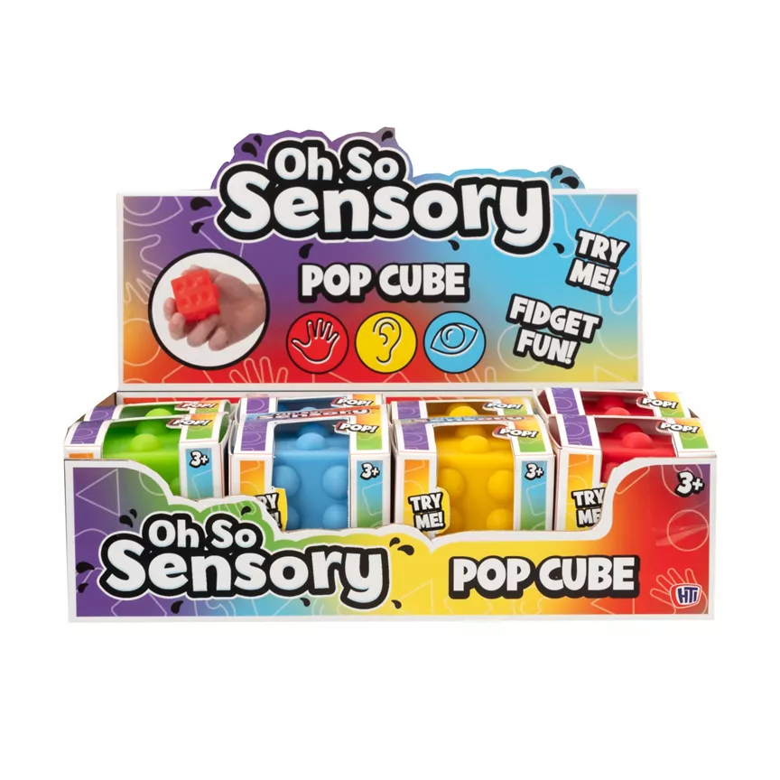 Oh So Sensory Pop Cube (Style May Vary)