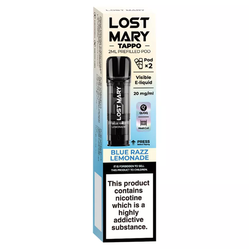 Lost Mary Tappo Blue Razz Lemonade 20mg