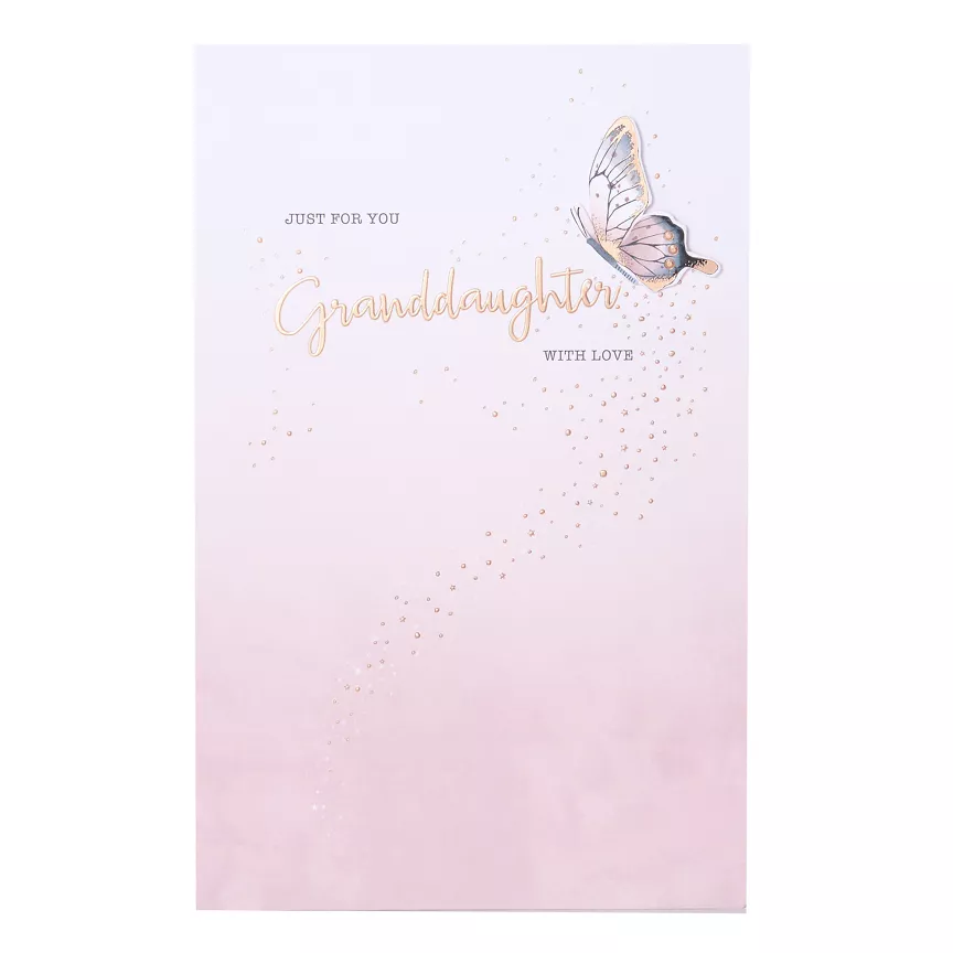 George Home Granddaughter Birthday Card