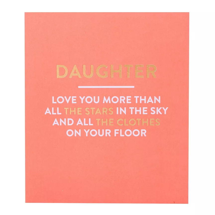 George Home Daughter Birthday Card