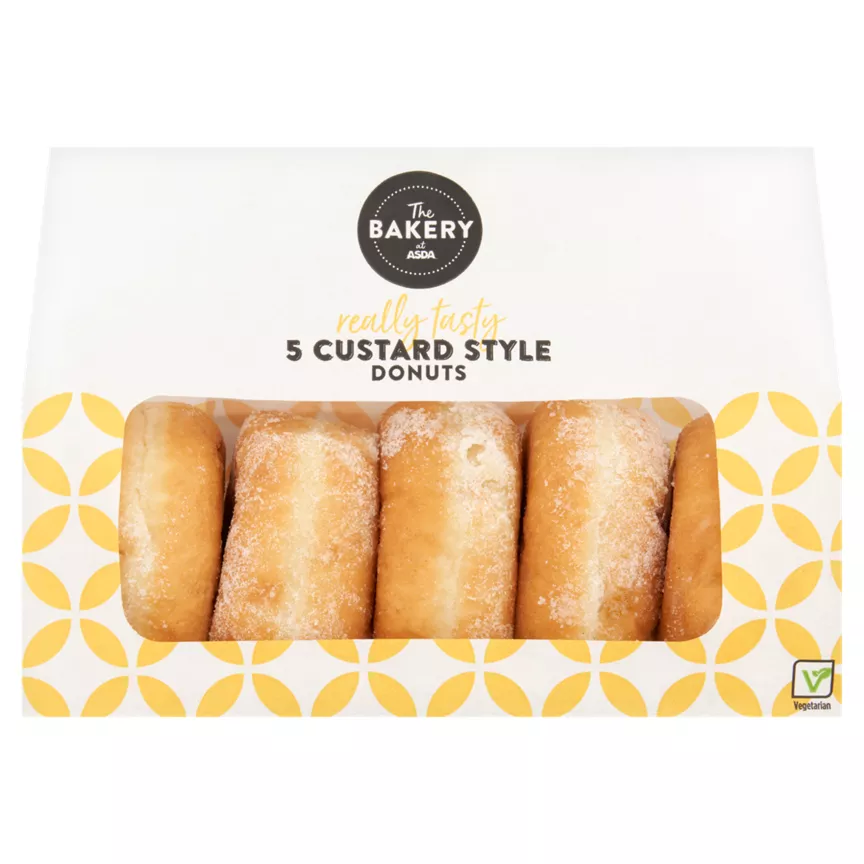 ASDA Custard Style Donuts 5pk