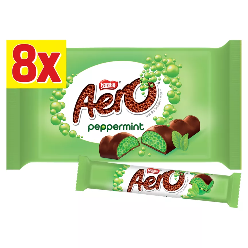 Aero Peppermint 8 x 27g (216g)
