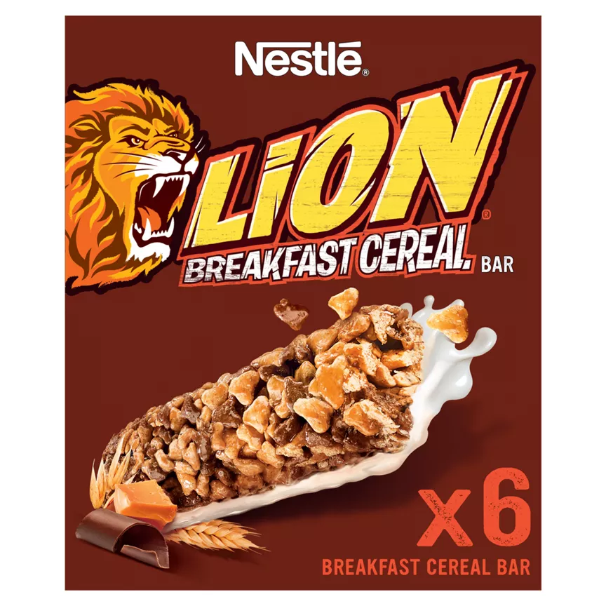 Lion Breakfast Cereal Bars 6 x 25g (150g)