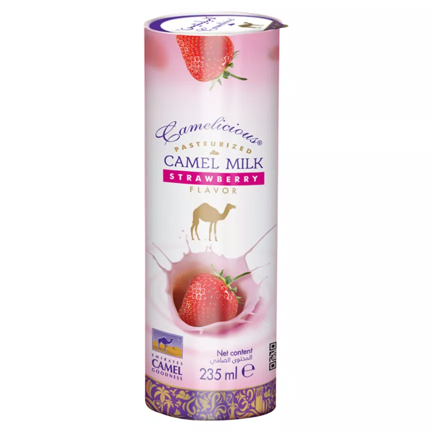 Camelicious Camel Milk Strawberry Flavor 235ml