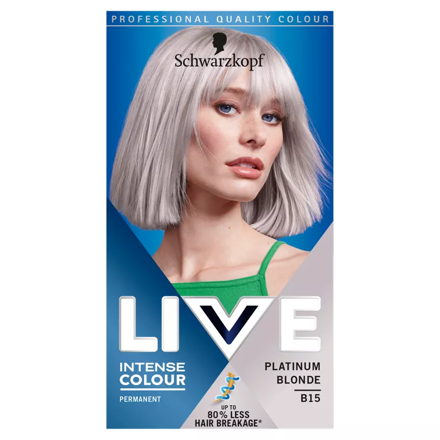 Schwarzkopf Live Intense Colour Permanent Platinum Blonde B15