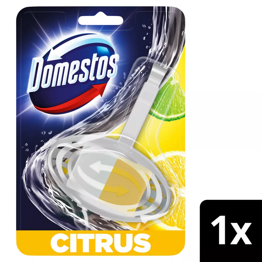 Domestos 3 in 1 Power Toilet Block Citrus 35 g