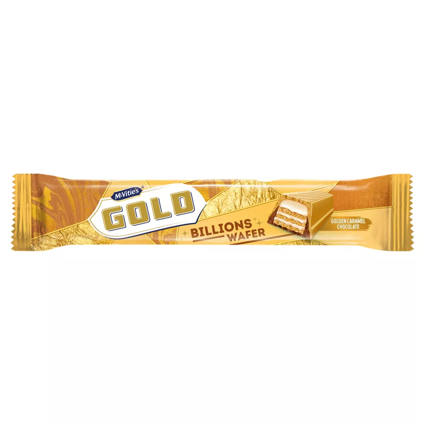 McVitie's McVitie's Gold Billions Wafer Golden Caramel Chocolate 39g