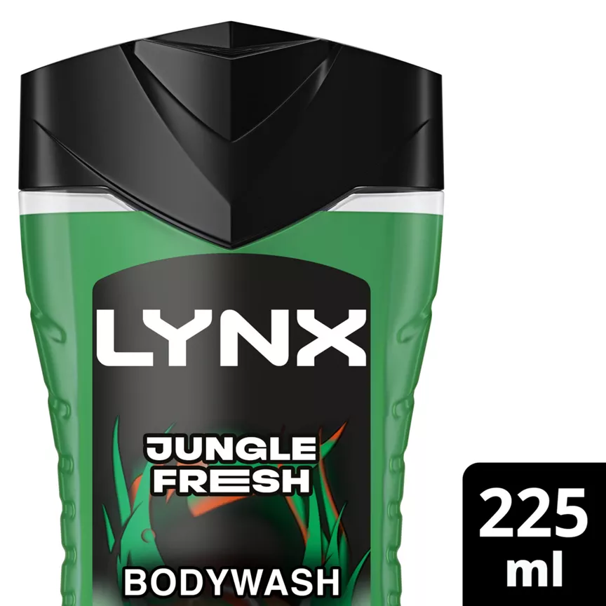 Lynx 3-in-1 Body Wash Jungle Fresh 225 ml