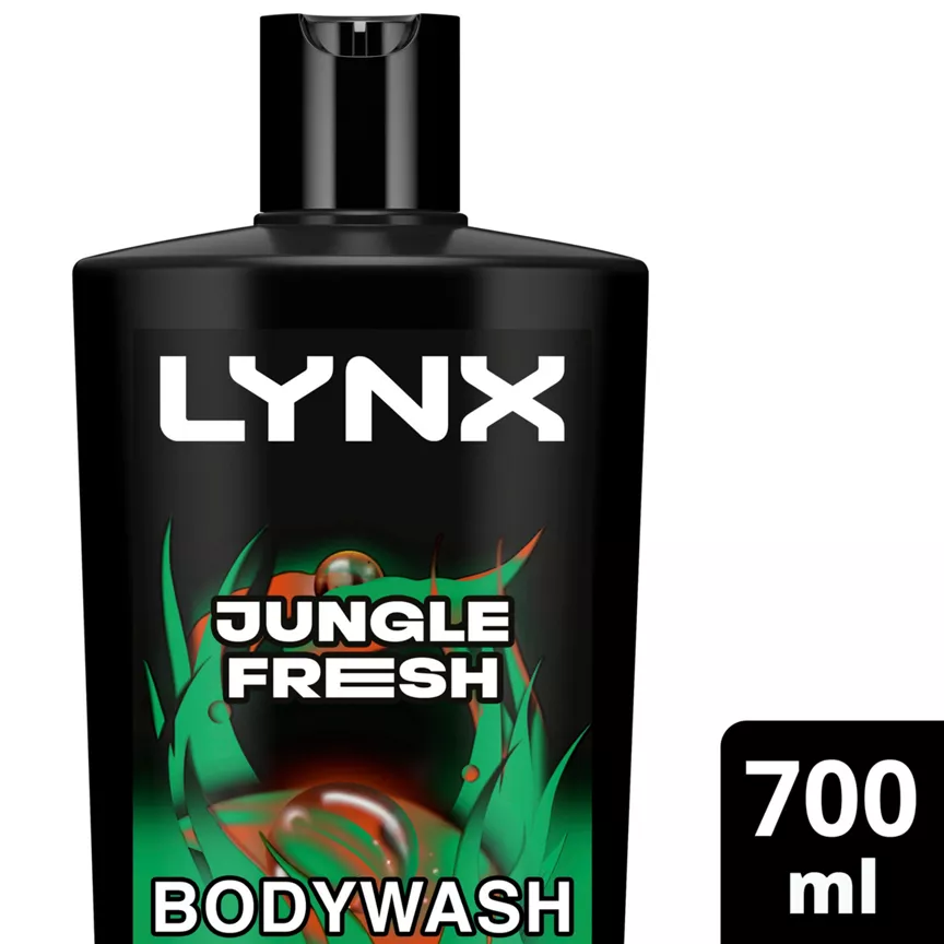 Lynx 3-in-1 Body Wash Jungle Fresh 700 ml