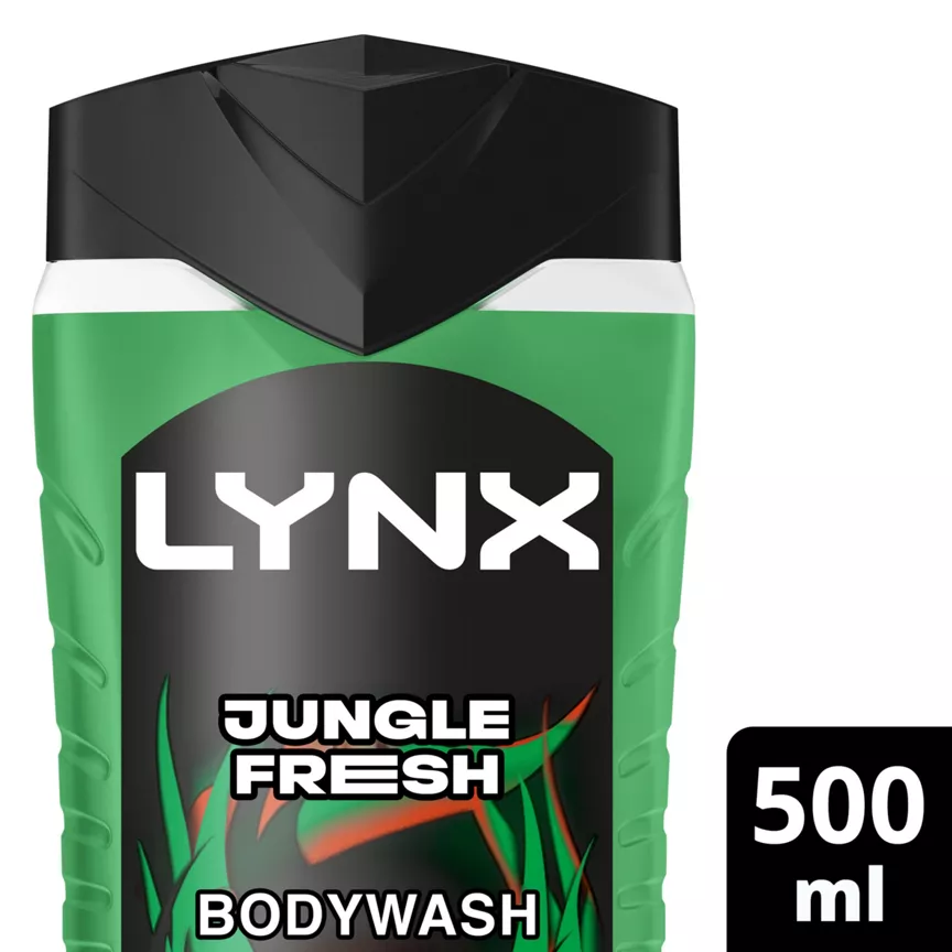 Lynx 3-in-1 Body Wash Jungle Fresh 500 ml