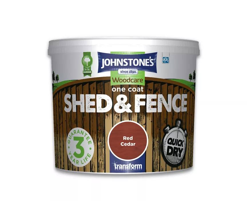 Johnstone's One Coat Shed & Fence Red Cedar 5L