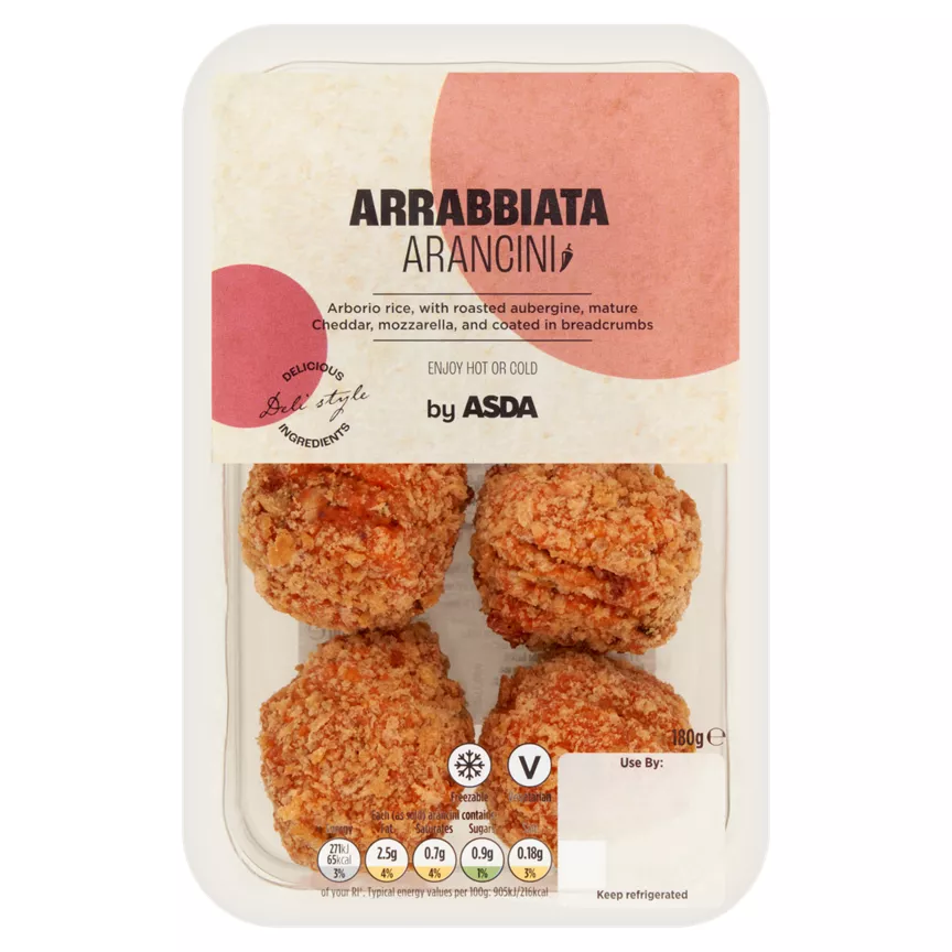 ASDA Arrabbiata Arancini 180g