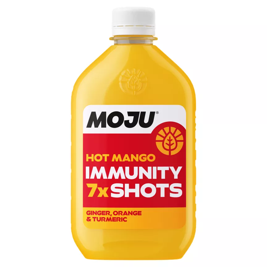 MOJU Defence Hot Mango Immunity Shots 7x Daily Shots 420ml