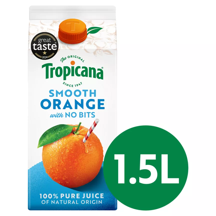 Tropicana Pure Smooth Orange 1.5L - Image 1