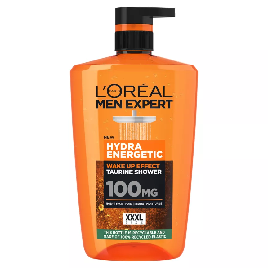 L 'Oreal Men Expert Hydra Energetic Shower Gel Large XXL 1L