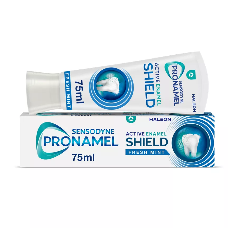 Sensodyne Pronamel Active Enamel Shield Toothpaste, Fresh Mint, 75ml