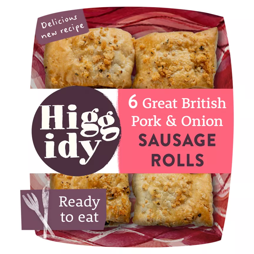 Higgidy Great British Pork Sausage Rolls 160g