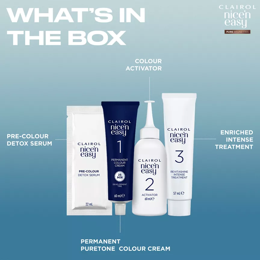 Clairol Pure Brunettes Nice'n Easy 5BB Medium Blush Brown