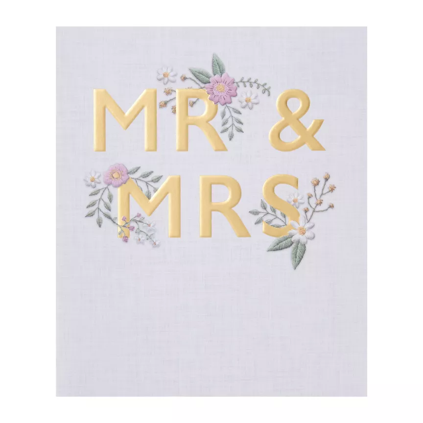 George Home Wedding Card