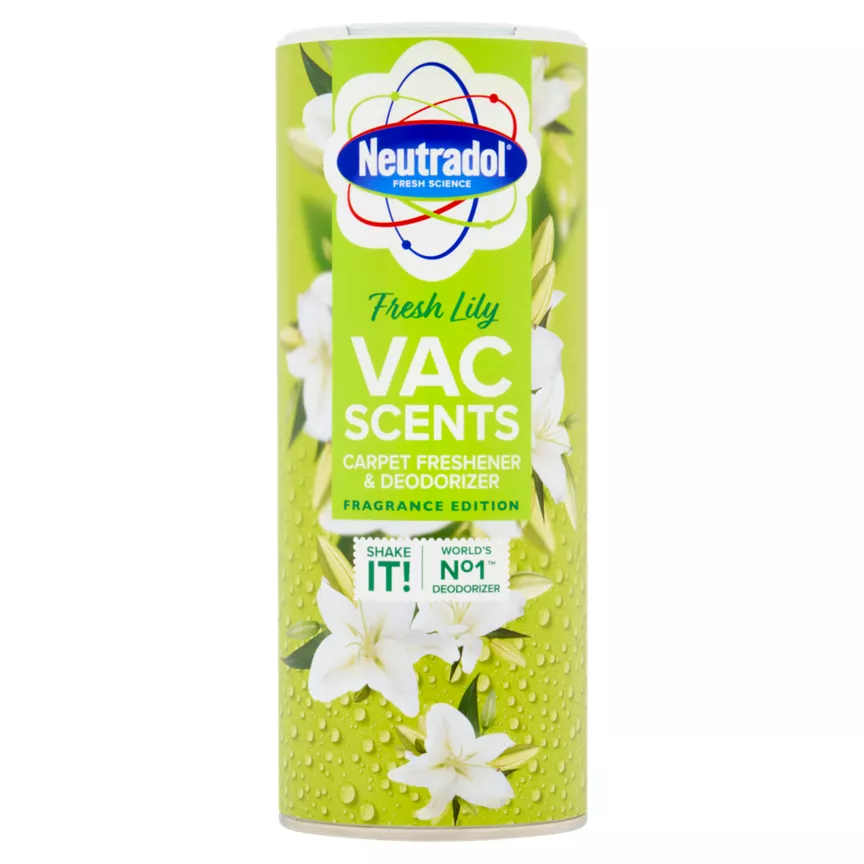 Neutradol Fresh Lily VAC Scents Carpet Freshener & Deodorizer 350g