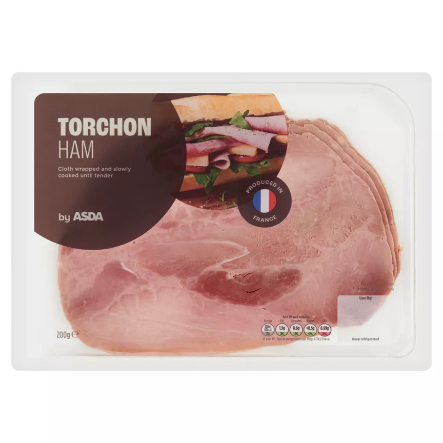 ASDA Torchon Style Ham 200g