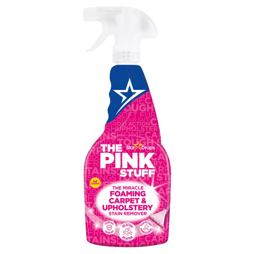 The Pink Stuff The Miracle Foaming Carpet & Upholstery Stain Remover 500ml