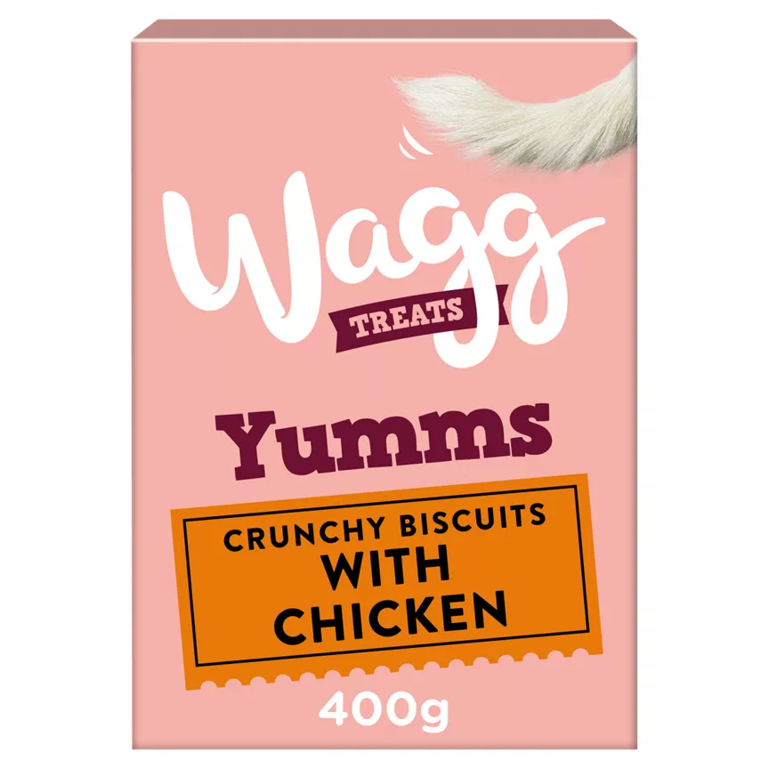 Wagg Yumms Treats Chicken 400g