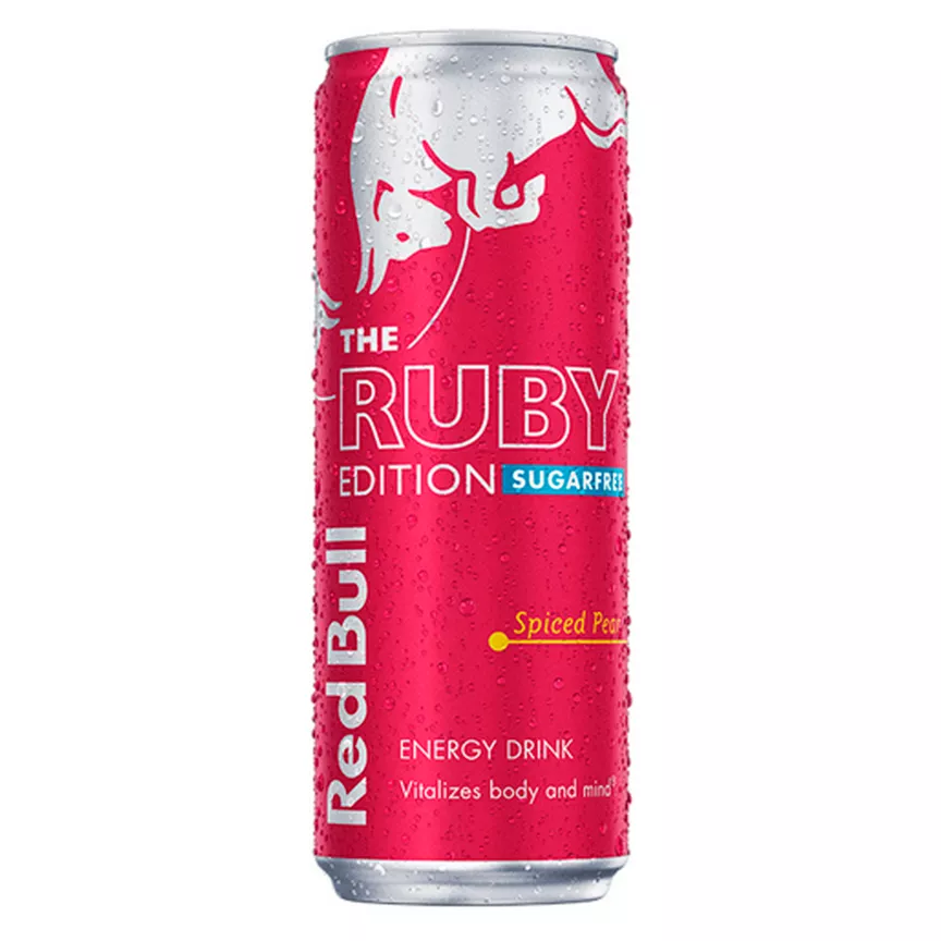Red Bull The Ruby Edition Spiced Pear Energy Drink 355ml