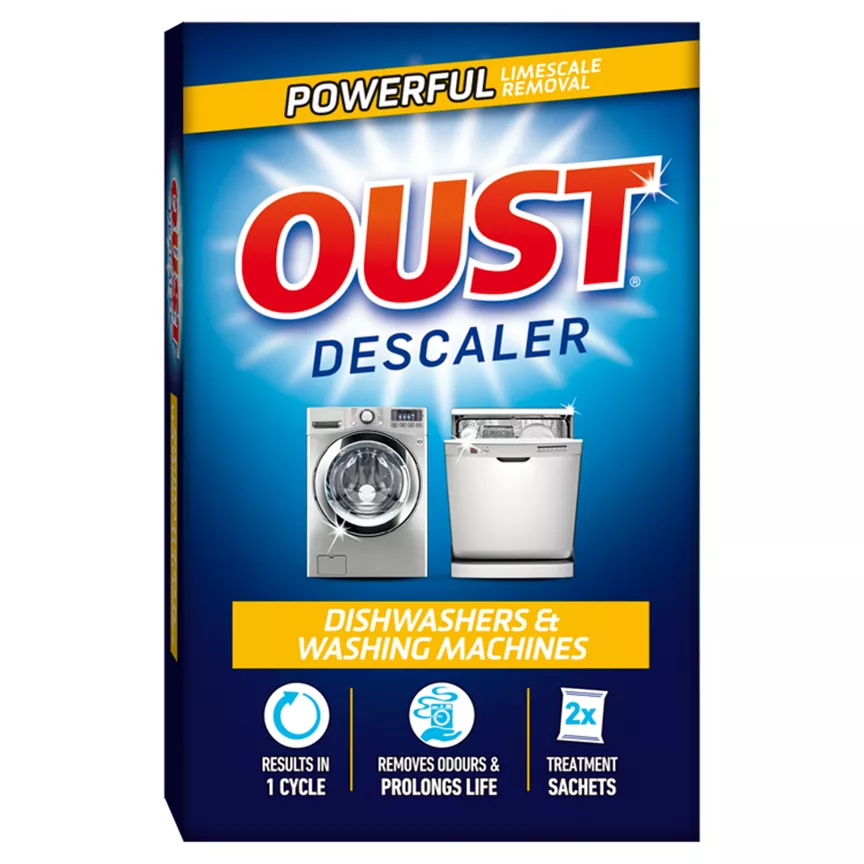 Oust Dishwashers & Washing Machines Descaler 2 x 75g