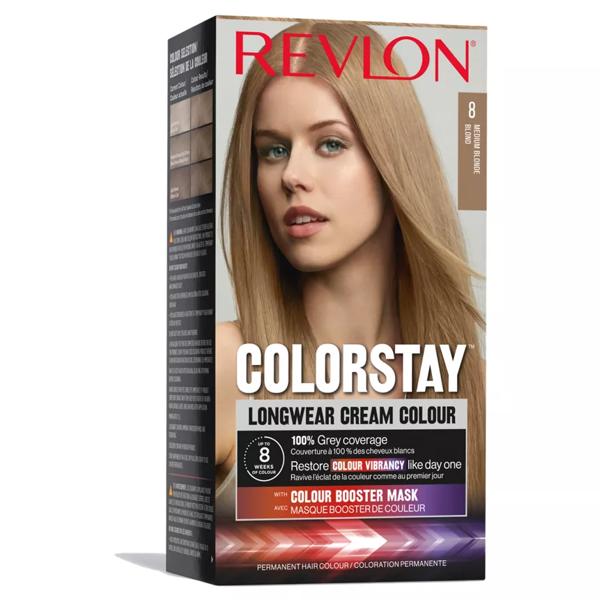 Revlon ColorStay 8 Medium Blonde Longwear Cream Colour
