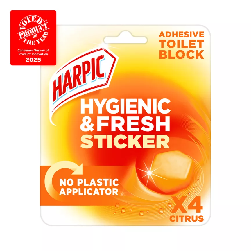 Harpic Hygienic & Fresh Sticker Citrus