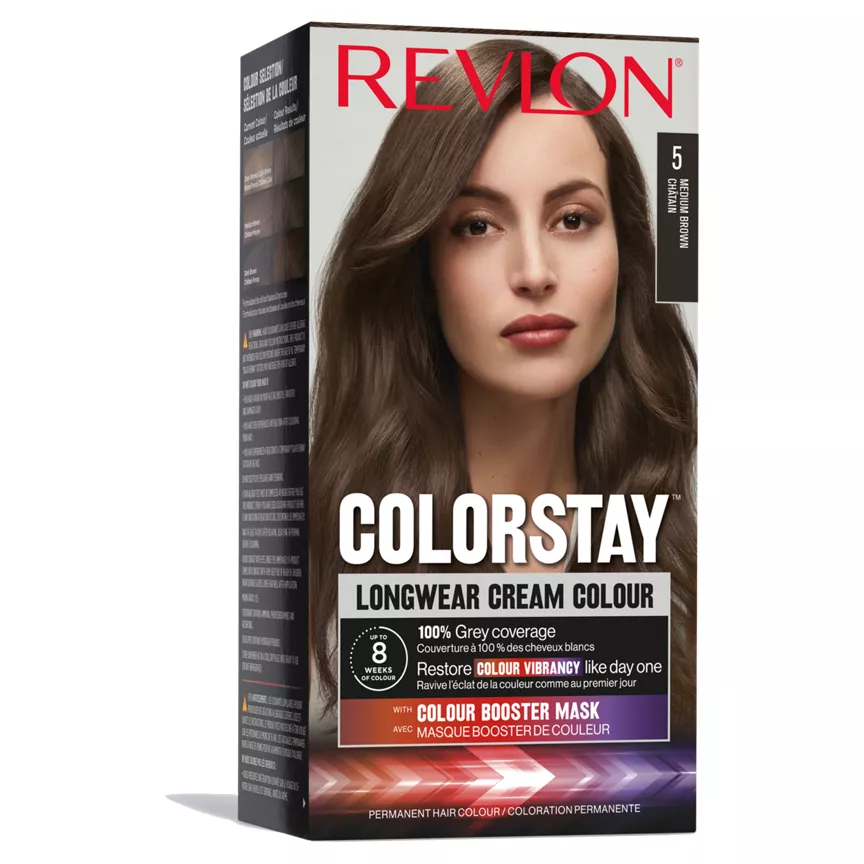 Revlon ColorStay 5 Medium Brown Longwear Cream Colour