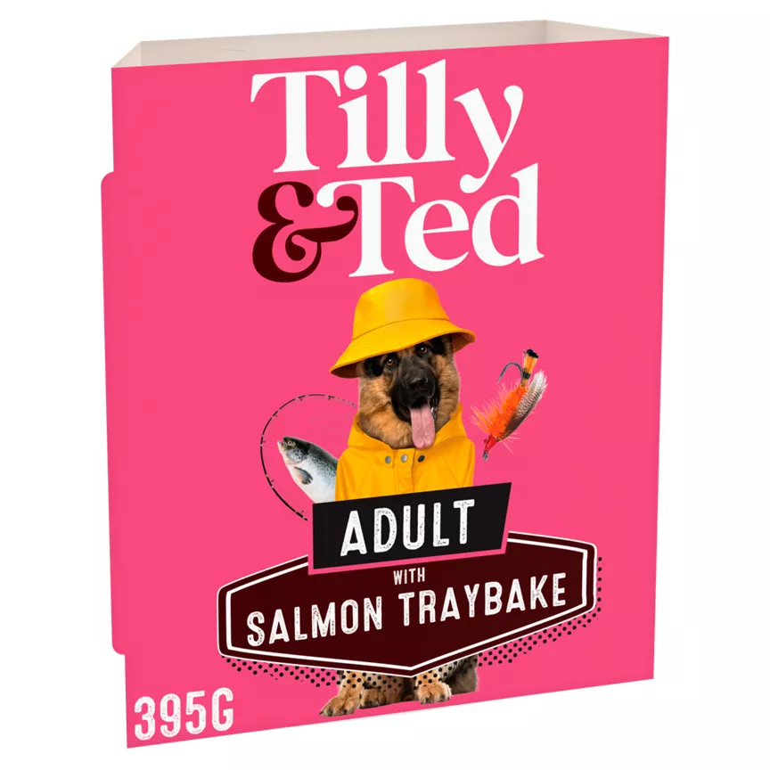 Tilly & Ted Adult with Salmon Traybake 395g