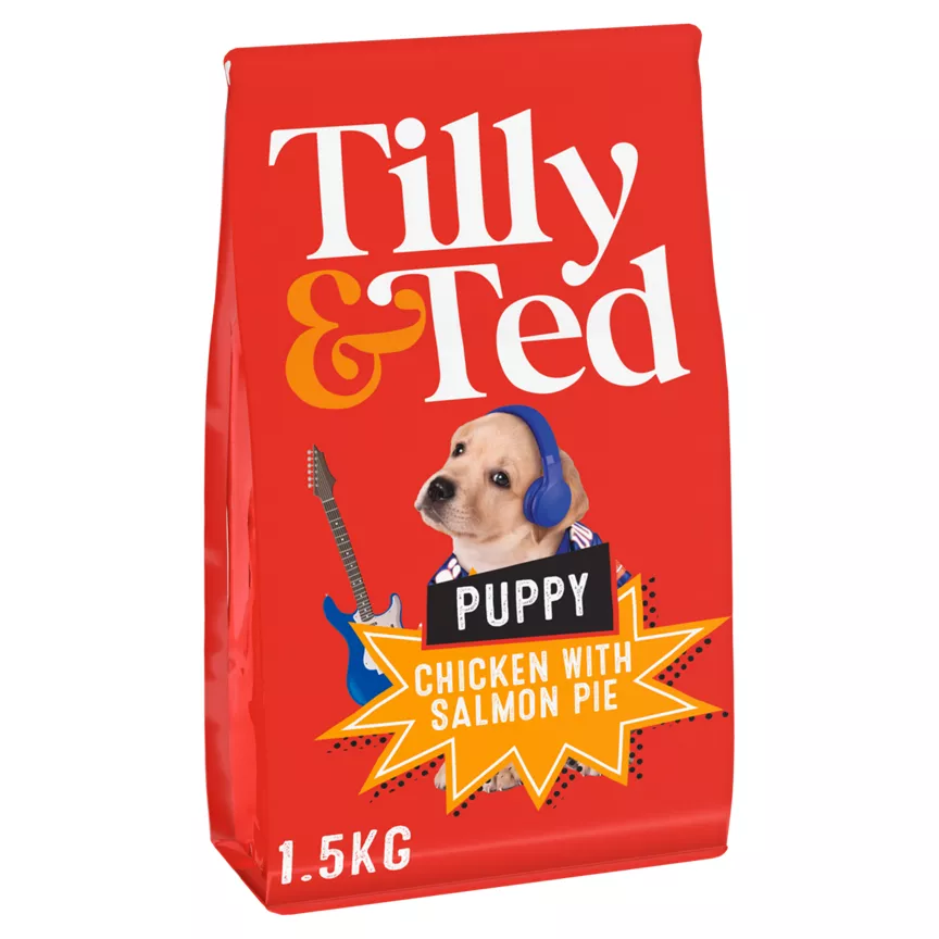 Tilly & Ted Puppy Chicken with Salmon Pie 1.5kg