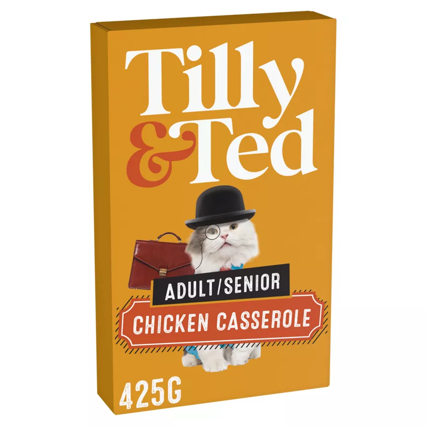 Tilly & Ted Adult / Senior Chicken Casserole 425g