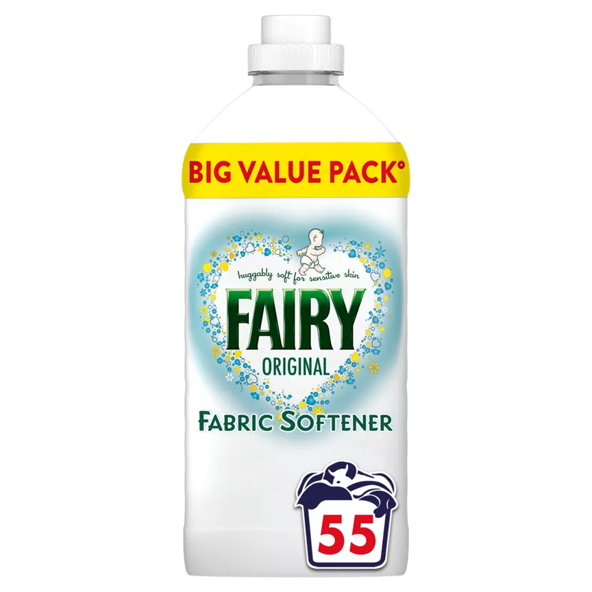 Fairy Original Fabric Conditioner, 55 Washes, 1.815l