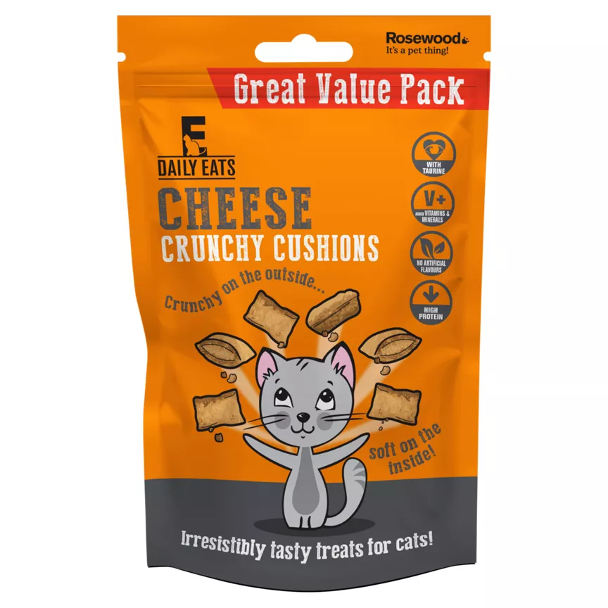 Rosewood Cheese Crunchy Cushions 200g